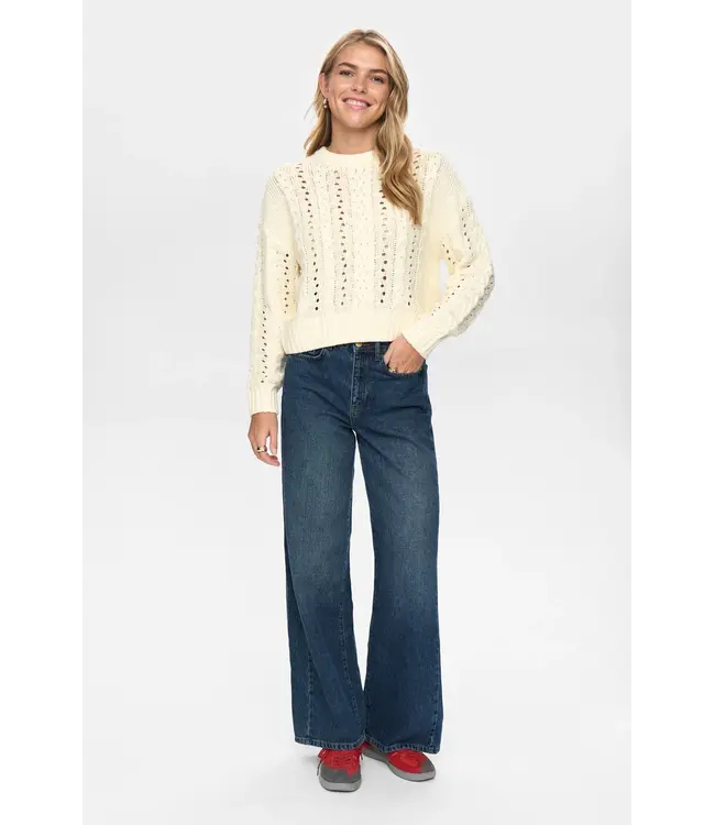 Nümph Numph Nuremi Pullover 9501 Pristine