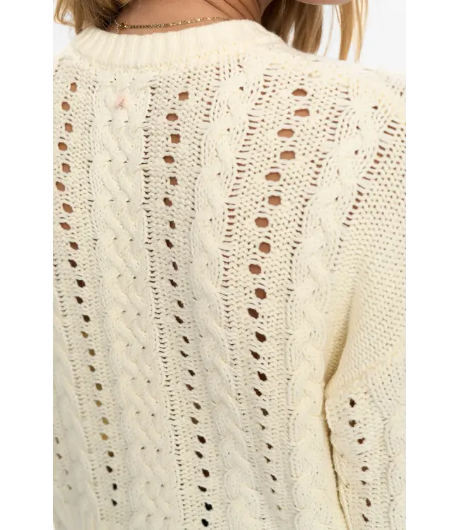 Nümph Numph Nuremi Pullover 9501 Pristine