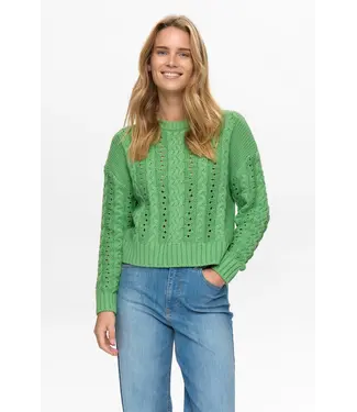 Nümph Numph Nuremi Pullover 5042 Vibrant Green