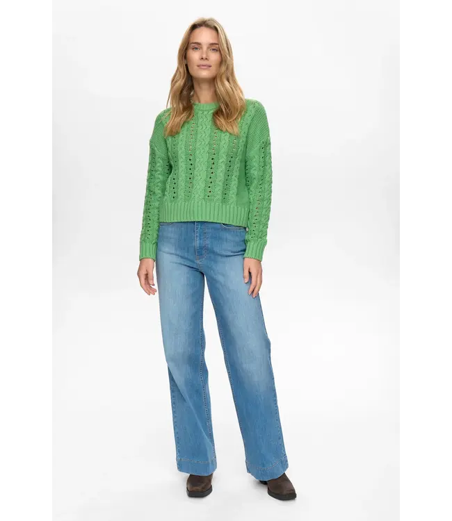 Nümph Numph Nuremi Pullover 5042 Vibrant Green