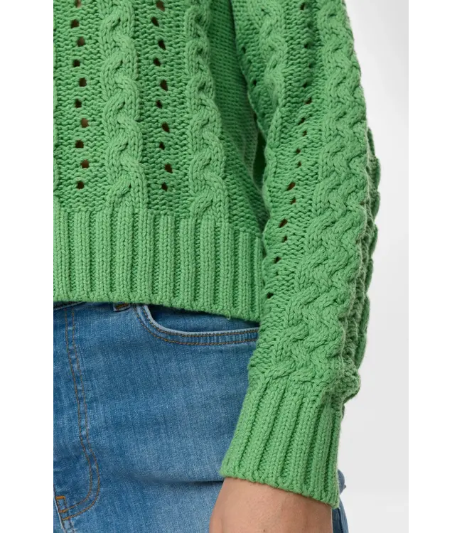 Nümph Numph Nuremi Pullover 5042 Vibrant Green