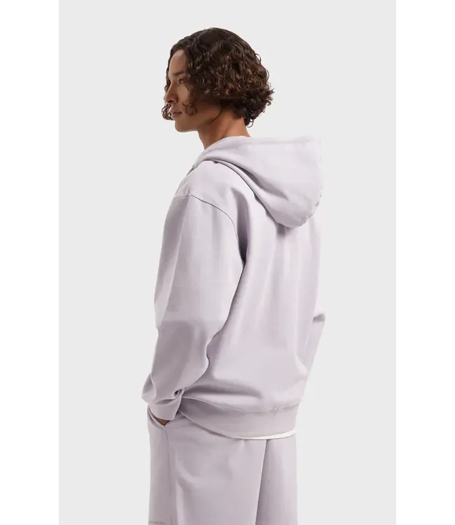 LAW OF THE SEA Law Of The Sea 10358 Sylven Ribbed Sweat Cardigan Lilac