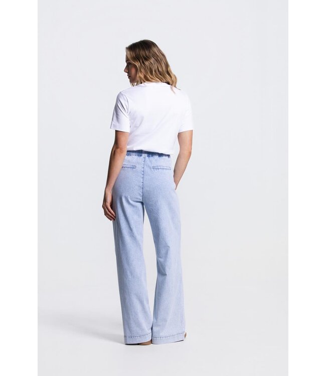 JANSEN AMSTERDAM Jansen Saar Broek LLBD 429 Light Denim Light Blue