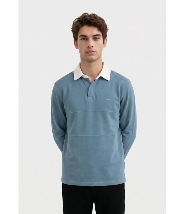 CISZERE Ciszere Ronnie jersey rugger 40062 aqua breeze blue