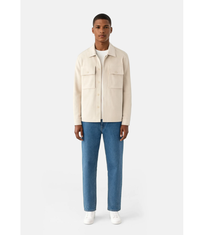 CISZERE Ciszere Nash vegan suede jacket beige 50029