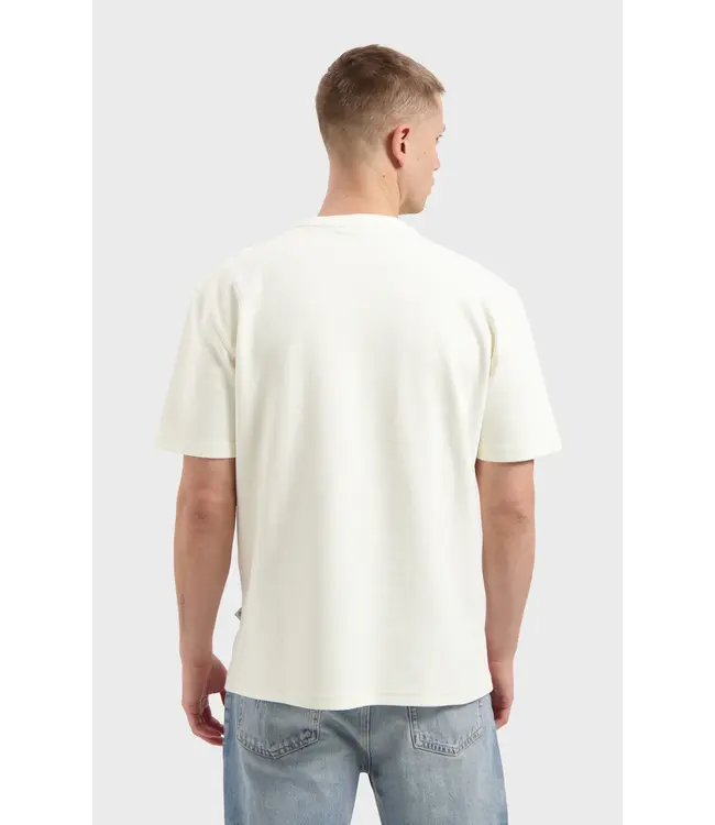 LAW OF THE SEA Law Of The Sea 10381 Auren Structured Tee Snow White