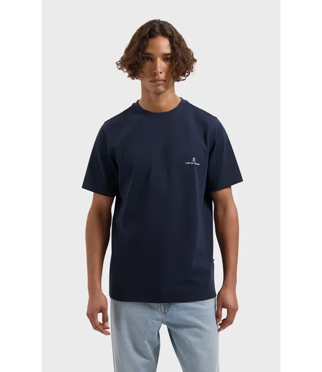 LAW OF THE SEA Law Of The Sea 10383 Law Tee Logo Sky Captain