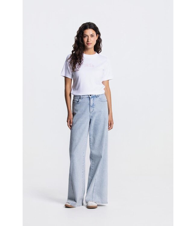 JANSEN AMSTERDAM Jansen Resa shirt CO 181 short sleeve Light Pink