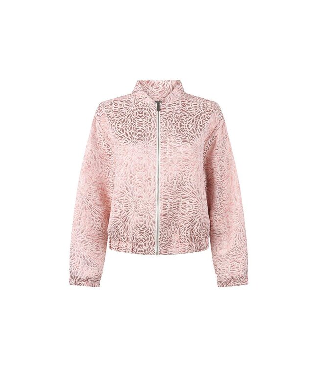 JANSEN AMSTERDAM Jansen ROX Jasje MJ 219 bomber long sleeve metallic Blush