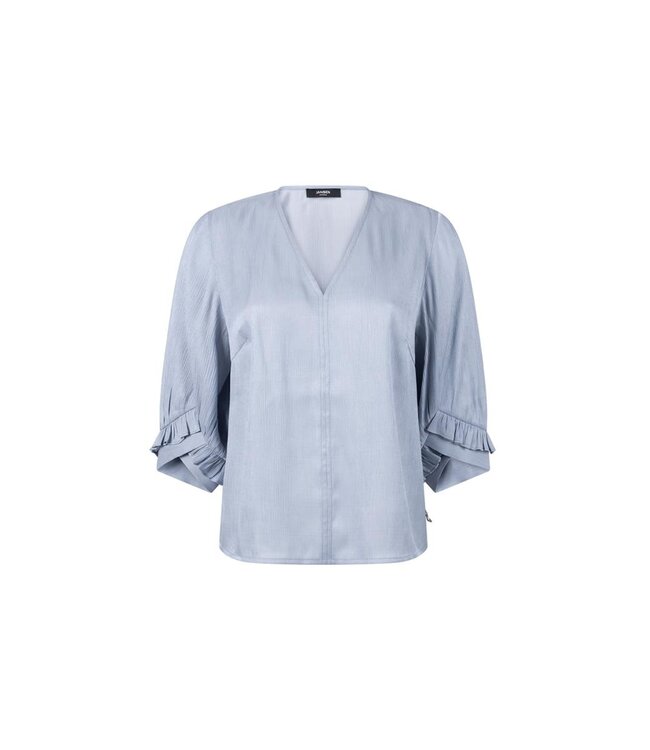 JANSEN AMSTERDAM Jansen Amsterdam Nisa SC754 V-Neck 00074 Light Blue