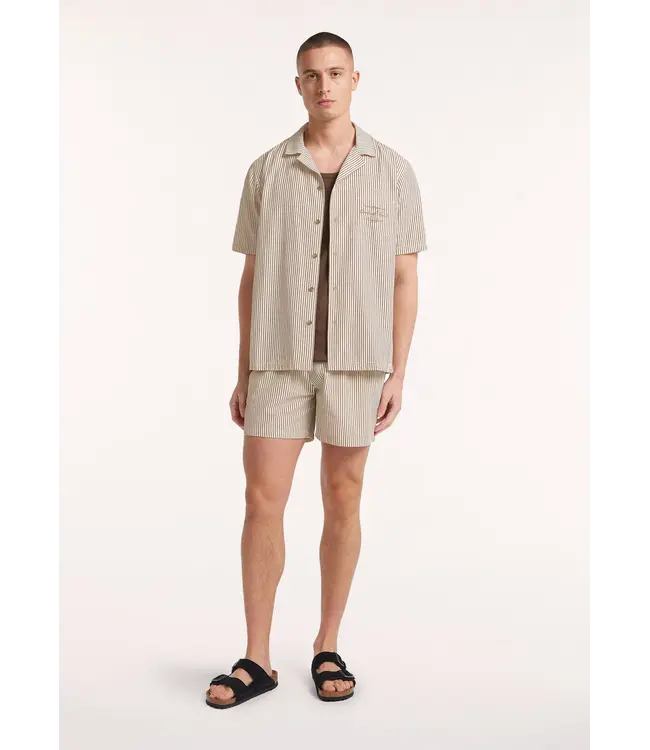 CIRCLE OF TRUST Circle Of trust HS26_25_3749 Jason SS Shirt Chestnut Brown