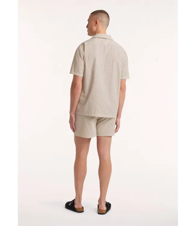 CIRCLE OF TRUST Circle Of trust HS26_25_3749 Jason SS Shirt Chestnut Brown