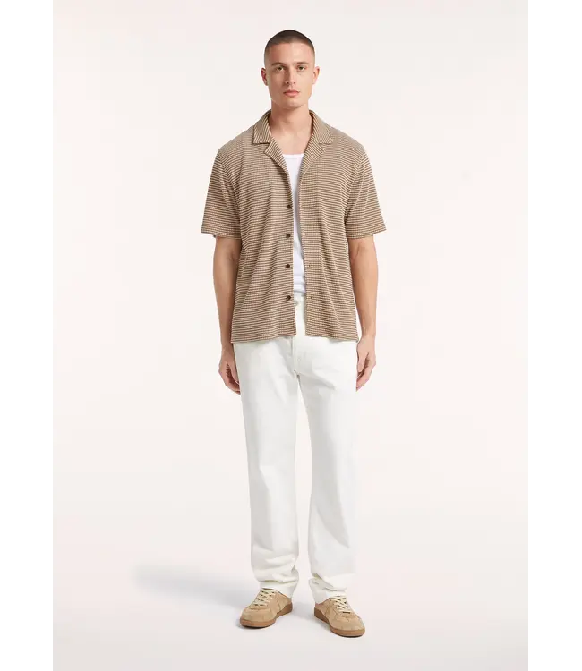 CIRCLE OF TRUST Circle of Trust Evan SS Shirt HS26-74-3609 Ash Taupe