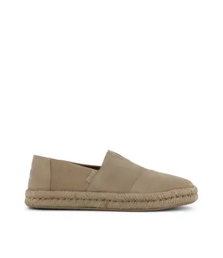 TOMS Toms Apargata rope 2.0 Grijsbruin Suède