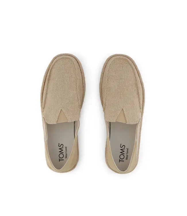TOMS Toms Alonso Loafer Rope  Ongekleurd Heritage Canvas & suède