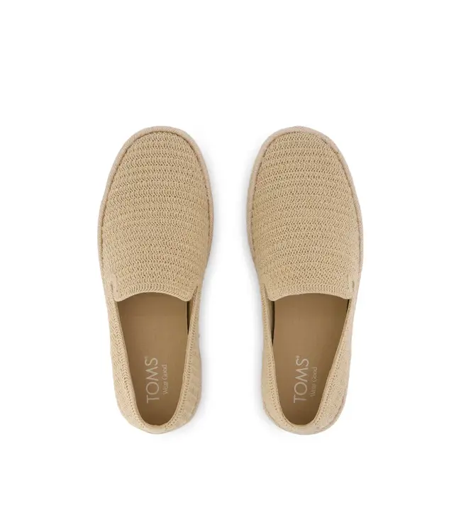 TOMS Toms Men Santiago Espadrille Licht Karamelbruin Mesh