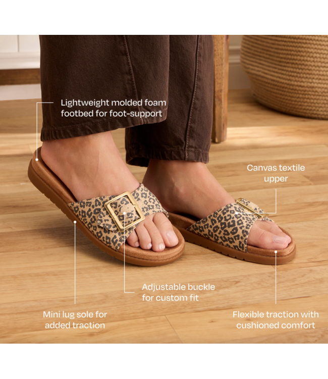 TOMS Toms 10023094 Marin Slide Leopard