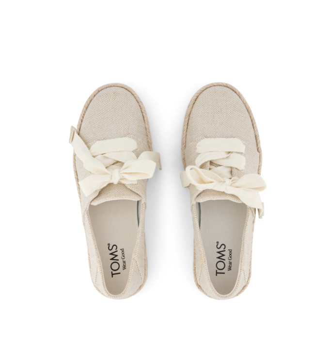 TOMS Toms 10023062 Carolina Lace Up Champagne