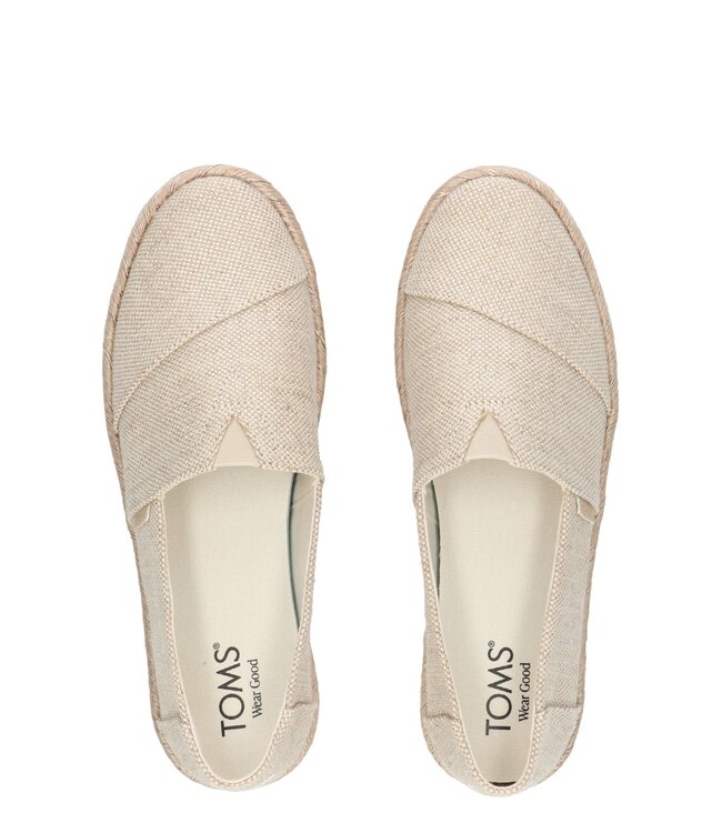 TOMS Toms 10023022 Alpargata Champagne Glimmer
