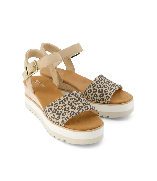 TOMS Toms 10023086 Diana Oatmeal Leo Spots