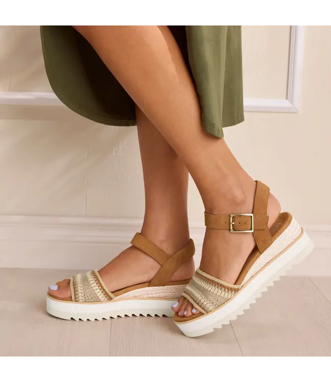 TOMS Toms 10023071 Diana Almond  Multi Crochet