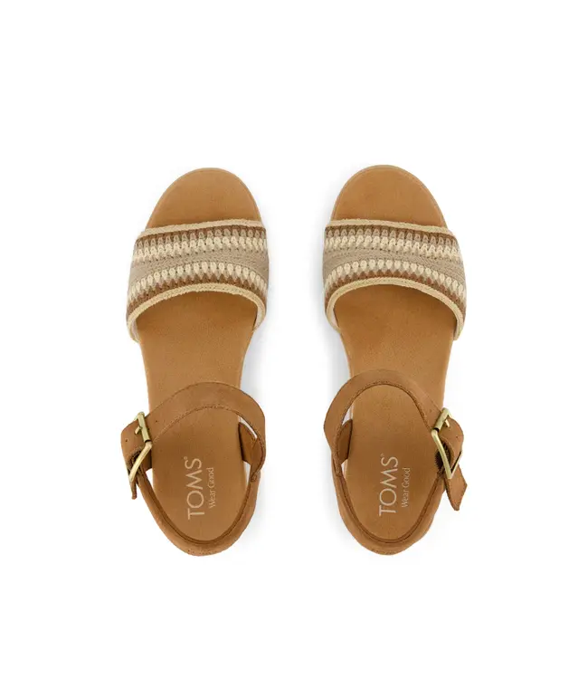 TOMS Toms 10023071 Diana Almond  Multi Crochet