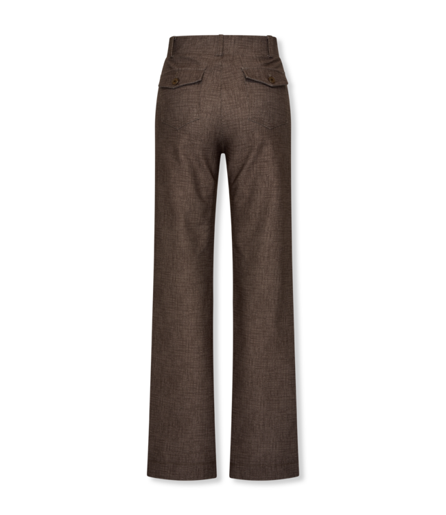 HELENA HART Helena Hart 7708 broek Soul Lano linnen Choco