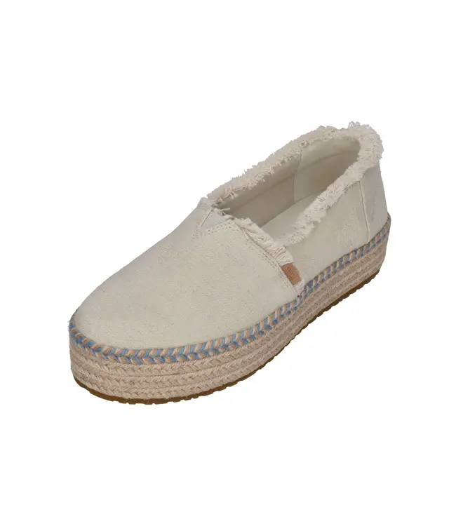 TOMS Toms 10023057 Valencia White Onyx Denim Frey 3223