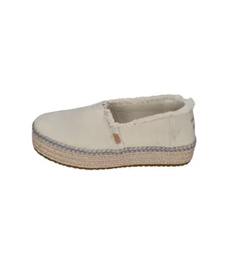 TOMS Toms 10023057 Valencia White Onyx Denim Frey 3223