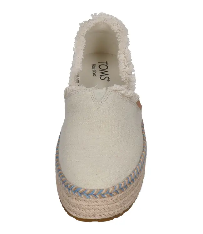 TOMS Toms 10023057 Valencia White Onyx Denim Frey 3223