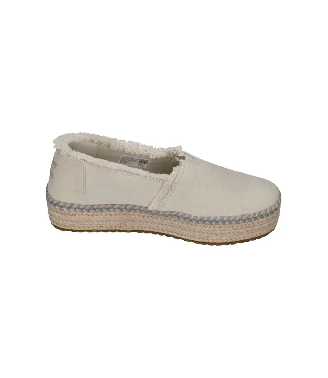 TOMS Toms 10023057 Valencia White Onyx Denim Frey 3223