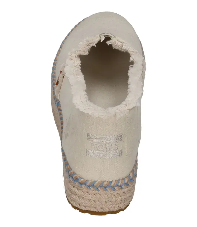 TOMS Toms 10023057 Valencia White Onyx Denim Frey 3223