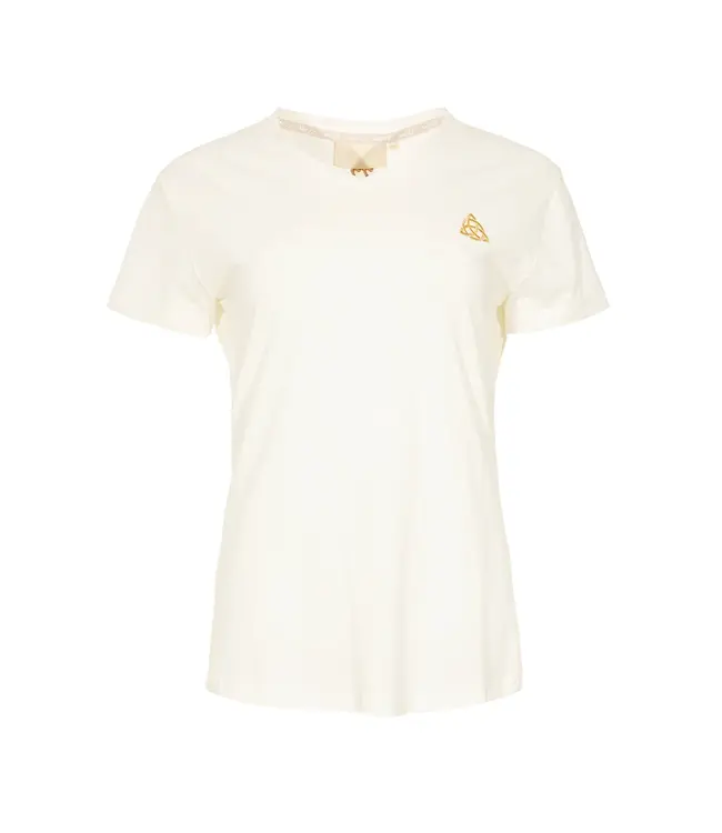 MAICAZZ Maicazz Mirsa T-Shirt SP26.75.015 Off White/ Gold