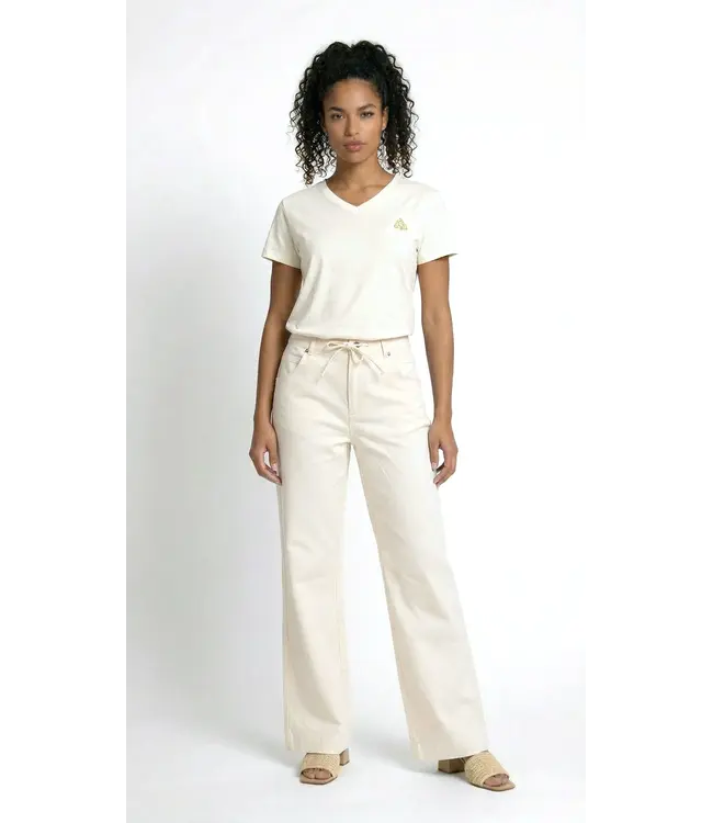 MAICAZZ Maicazz Mirsa T-Shirt SP26.75.015 Off White/ Gold