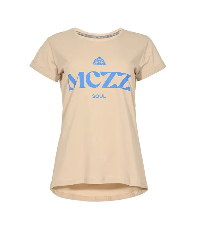 MAICAZZ Maicazz Onora T-Shirt SP26.75.016 Sand- Blue Fog