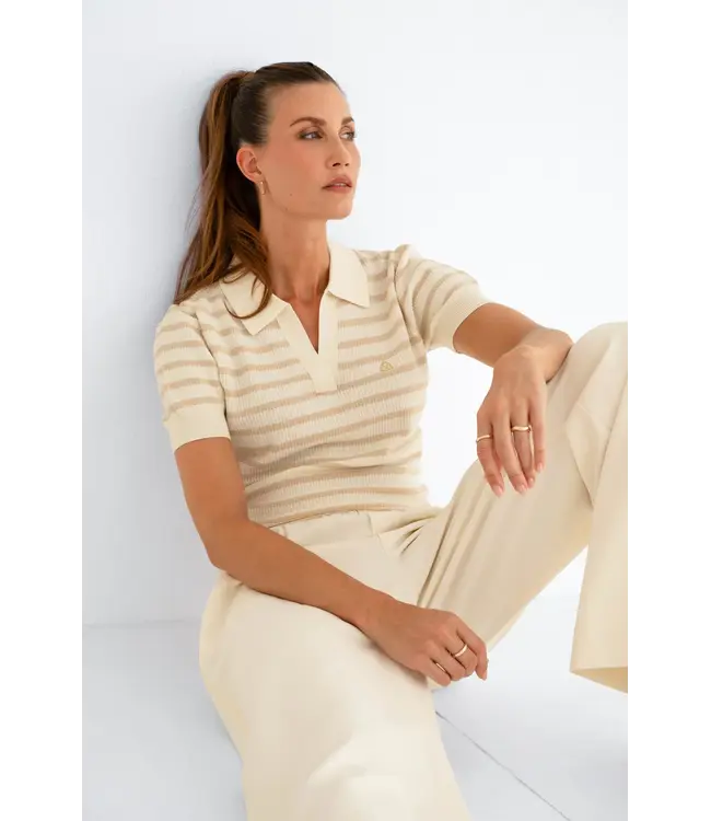 MAICAZZ Maicazz Super Polo SP26.70.413 Off White/ Sand