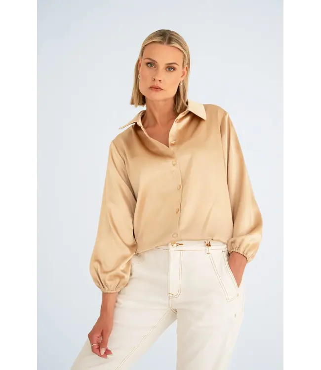 MAICAZZ Maicazz Sydia Blouse SP26.20.320 Gold