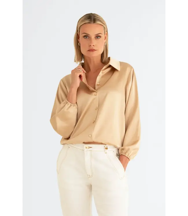 MAICAZZ Maicazz Sydia Blouse SP26.20.320 Gold