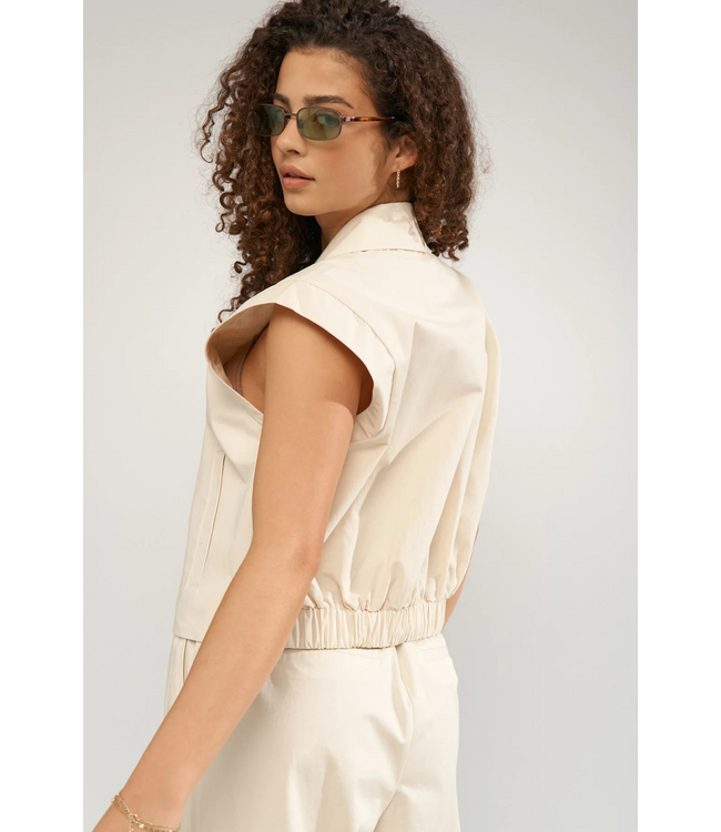 Nümph Numph Nusunna Vest Whitecap Grey