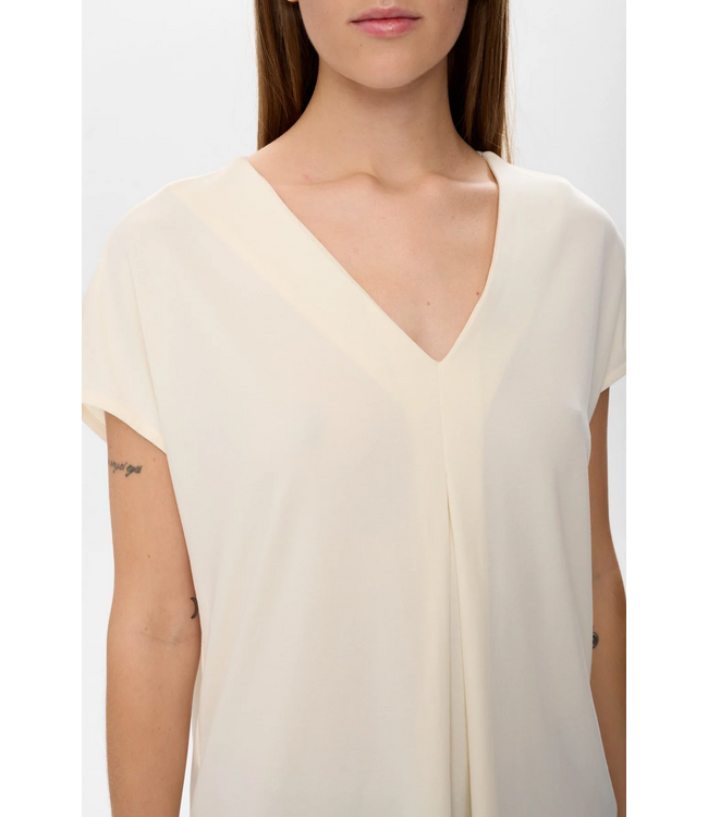 Nümph Numph Nutilia SS Blouse Whitcap Gray