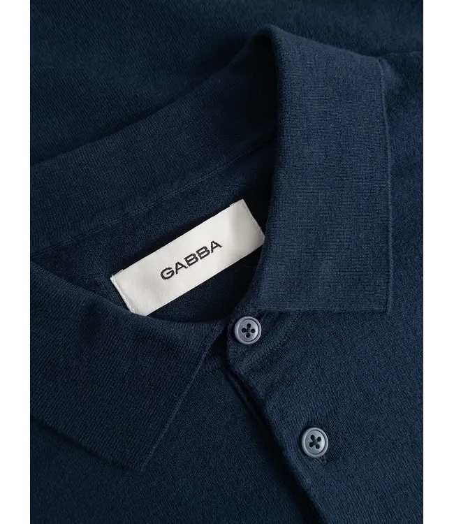 GABBA Gabba GABbenson New Cot SS Knit P012173 Navy