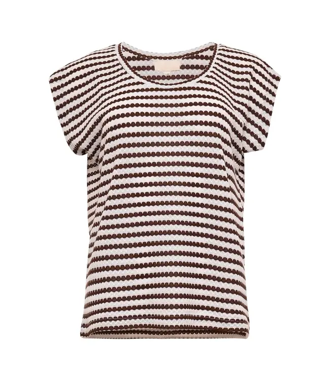 MAICAZZ Maicazz Tanya Top SU26.60.519 Stripe Choco