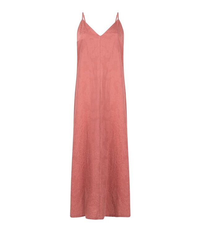 JANSEN AMSTERDAM Jansen Amsterdam Pascalle Jurk CJ595 Long Spaghetti Sleeve Blush