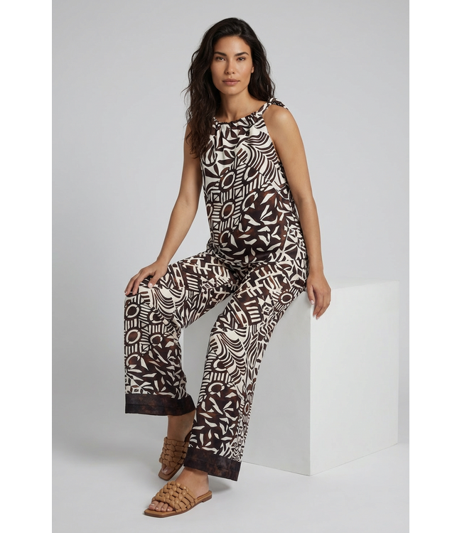 HELENA HART Helena Hart Broek Jay Vinty 7711 Etnic Choco