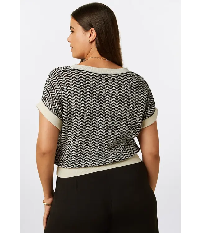 KING LOUIE King Louie Boatneck Top Tide