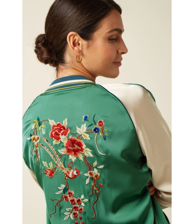 KING LOUIE King Louie Bomber Jacket Lazou Fir Green