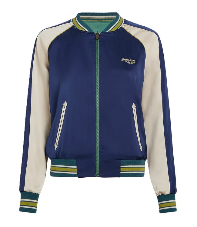 KING LOUIE King Louie Bomber Jacket Lazou Fir Green