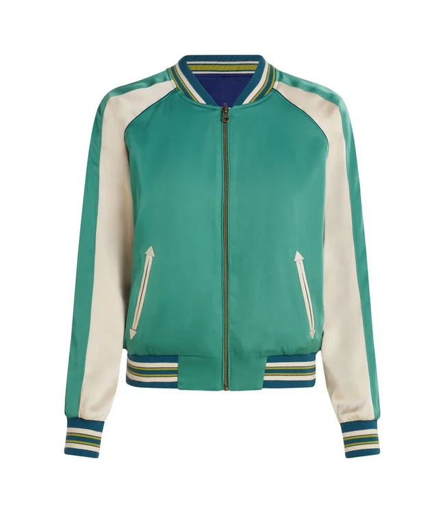 KING LOUIE King Louie Bomber Jacket Lazou Fir Green