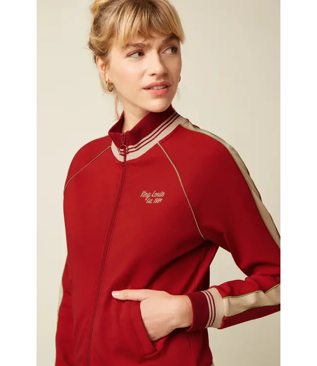 KING LOUIE King Louie Lila Coljack Daytona Sweat Chili Red