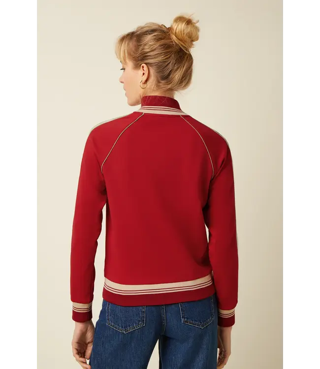 KING LOUIE King Louie Lila Coljack Daytona Sweat Chili Red